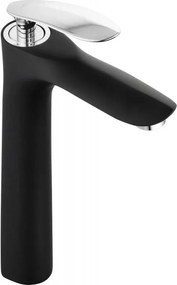 Mexen Lily висока смесителна батерия за умивалник, черна/хром - 73610-17