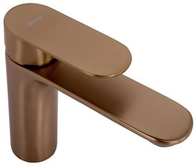 Смесител за мивка Rea Drop Brush Copper low