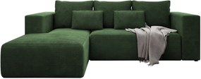 Ъглов диван Stripes-Left-Prasino