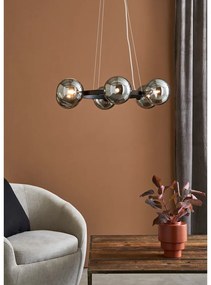 Окачено осветително тяло с черна конструкция 6L Circle - Markslöjd