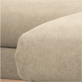 Бежов ъглов диван (десен ъгъл) Beata - Ropez