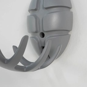 Сива стенна кука Bug - Spinder Design