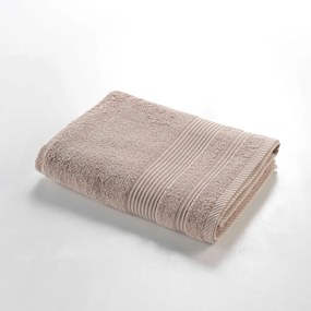 Бежова памучна хавлиена кърпа от тери 70x130 cm Tendresse – douceur d'intérieur
