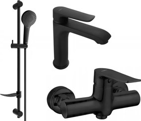 Mexen Pecos DF05 комплект за душ, черен - 72704DF05-70