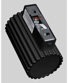 Черна стенна лампа Gleam – Sollux