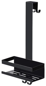 Черен висящ рафт за баня от неръждаема стомана Bribano – Wenko