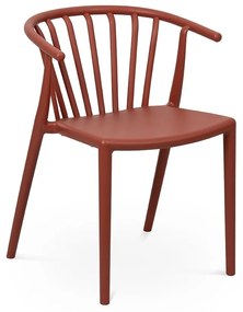 Кафяв пластмасов градински стол Capri – Bonami Essentials