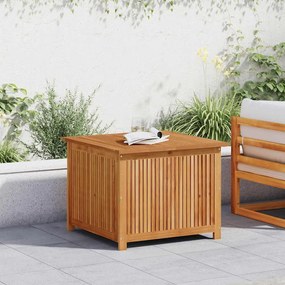 319706 vidaXL Градинска кутия за съхранение 75x75x58 см акациево дърво масив