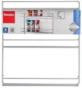 Триетажен рафт за подправки, монтиран на стената - Metaltex