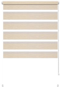 Кремава ролетна щора ден и нощ 72,5x150 cm Zebra Silvalin – Gardinia