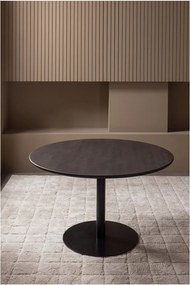 Кръгла трапезна маса с дъбова дървена плоскост ø 120 cm Tablo – WOOOD