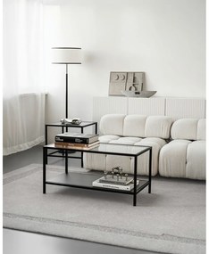 Светлосив вълнен килим 200x300 cm Morphic Rocca – Agnella