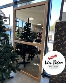 Огледало с дървена рамка Via Déco Origin В186 см