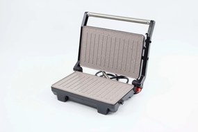 Грил преса Zephyr ZP 1442 PMM 1000W, мраморно незалепващо покритие,регулиране на височина, GS Стандарт