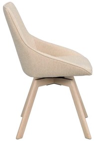 Бежови трапезни столове в комплект от 2 бр. Alison – Rowico