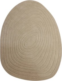 Бежов вълнен килим 160x230 cm Puddle Wool – Flair Rugs