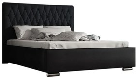 Тапицирано легло REBECA + решетка + матрак, Siena01 с копчета/Dolaro08, 120x200