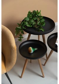 Метални кръгли масички в комплект от 3 Tripod - Leitmotiv