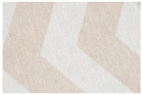 Бежово-бял мокет , 80 x 130 cm Optical - Floorita