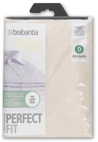 Калъф за маса за гладене Brabantia D 90300166, 135x45 см, 2 мм, Екрю