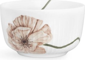 Бяла порцеланова купа Poppy, ø 12 cm Hammershøi - Kähler Design