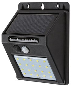 Rabalux - LED соларен стенен сензорен фен IP44