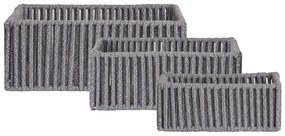 Текстилни кошници в комплект от 3 бр. 36x26x14 cm Arese – House Nordic