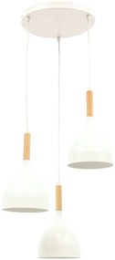 Висяща таванна лампа Woldes 3-лампи