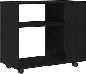 862496 vidaXL Странична маса, черен дъб, 70x35x60 см, инженерно дърво