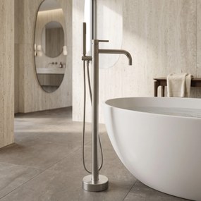 Cмесител-свободно стоящ  Rea Foster Brush Nickel