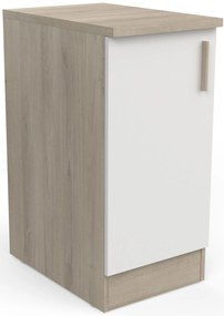 Подов шкаф Poppy 40-Fusiko-Leuko