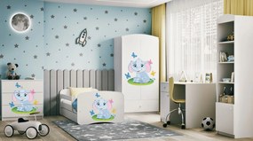 Παιδικό κρεβάτι Babydreams Cartoon-Leuko-160 x 80-Elephant