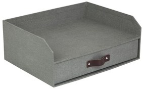 Картонен органайзер за докумнети с чекмедже Walter – Bigso Box of Sweden