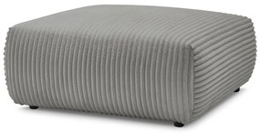 Тъмносива табуретка от рипсено кадифе Lucien – Bobochic Paris