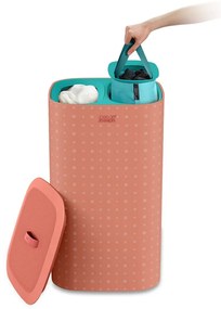 Розов текстилен кош за пране 60 l Tota Pop – Joseph Joseph
