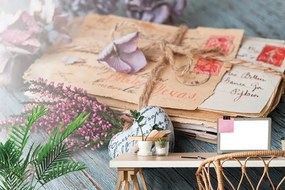 Самозалепващ фототапет – Носталгични листа