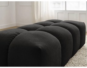 Черна шенилова табуретка Everest – Bobochic Paris