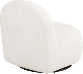 Кремаво въртящо се кресло Milo – House Nordic