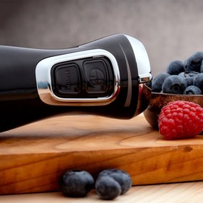 Пасатор Oliver Voltz Daisy OV51112W, 800W, Неръждаема стомана, 2 скорости, Турбо, Черен