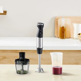 Черен пръчков блендер блендер Quickchef+ HB672830 – Tefal