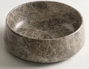 Мраморен умивалник Fossil-Антрацит