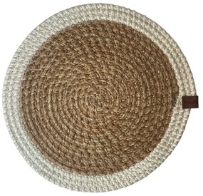 Подложка за хранене от юта ø 33 cm Wicker – Mila Home Luxury