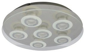 ITALUX MD14088-06B CH - LED Лампа за таван FLAVIO 6xLED/5,5W/230V