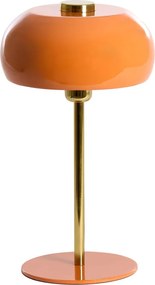 Оранжева настолна лампа с метален абажур (височина 40 cm) Surin – Light &amp; Living