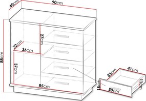 Бюфет Lamelo III