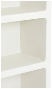 Кремав шкаф за книги 110x190 cm Nahua - Light &amp; Living