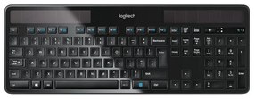 Безжична клавиатура Logitech K750 Черен