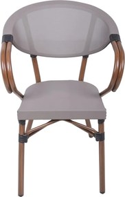 Бежов метален градински стол Toskana – Garden Pleasure