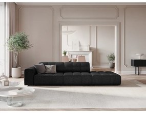 Антрацит шезлонг (ляв ъгъл) Chicago – Cosmopolitan Design