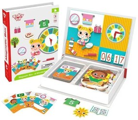 Научи се да познаваш часовника и времето - Магнитна образователна игра - Tooky Toy